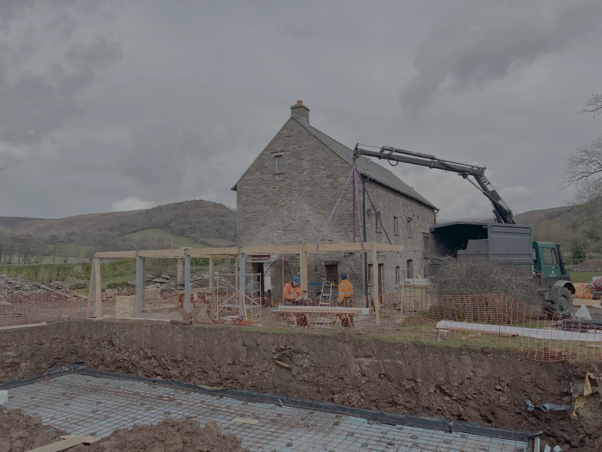 Building site in progress